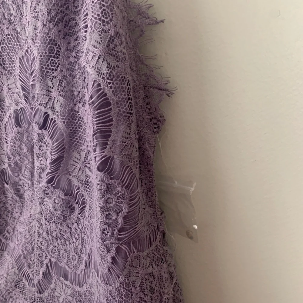 NWOT Free People she’s got it lace slip dress